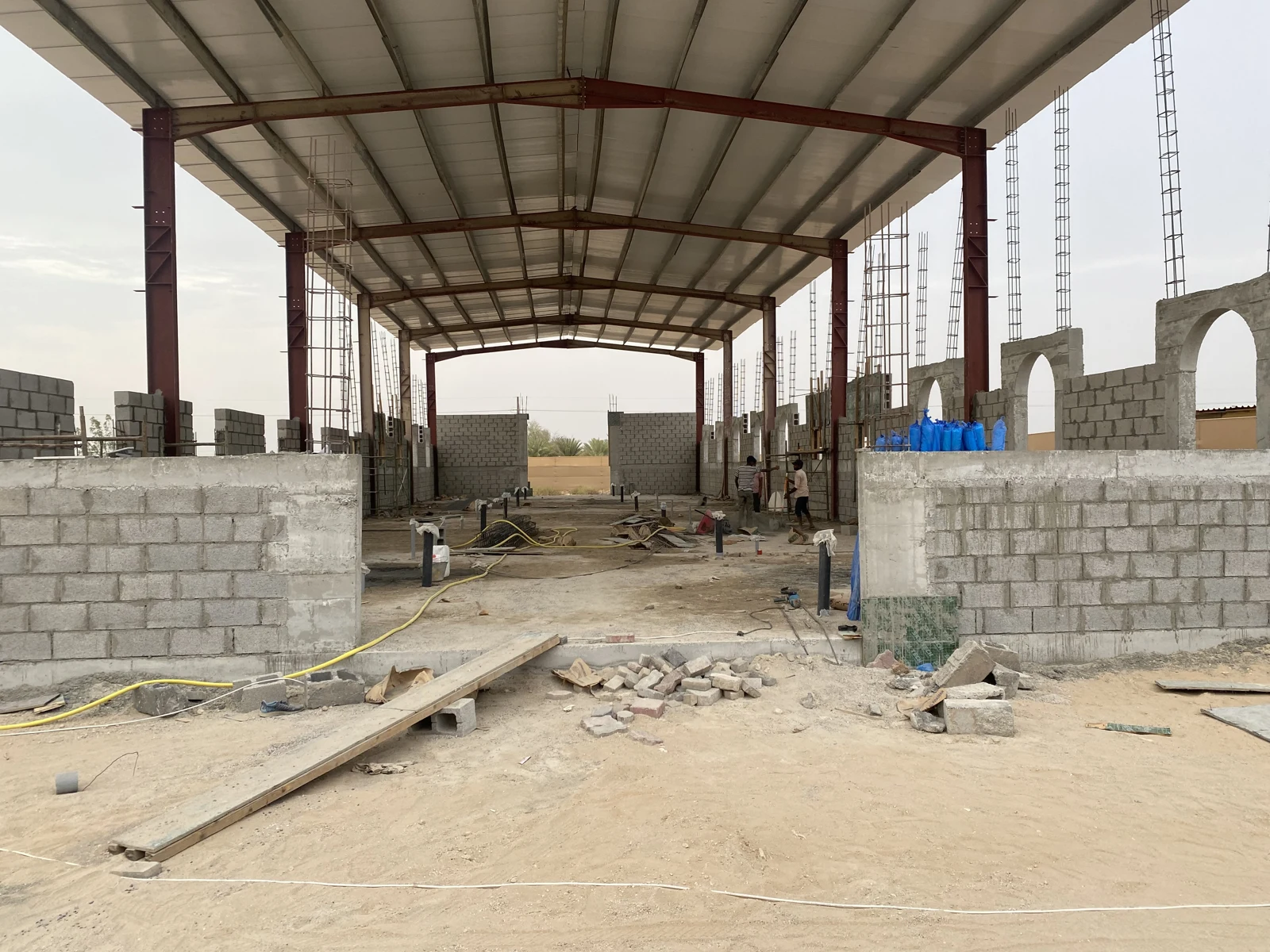 Interior blockwork