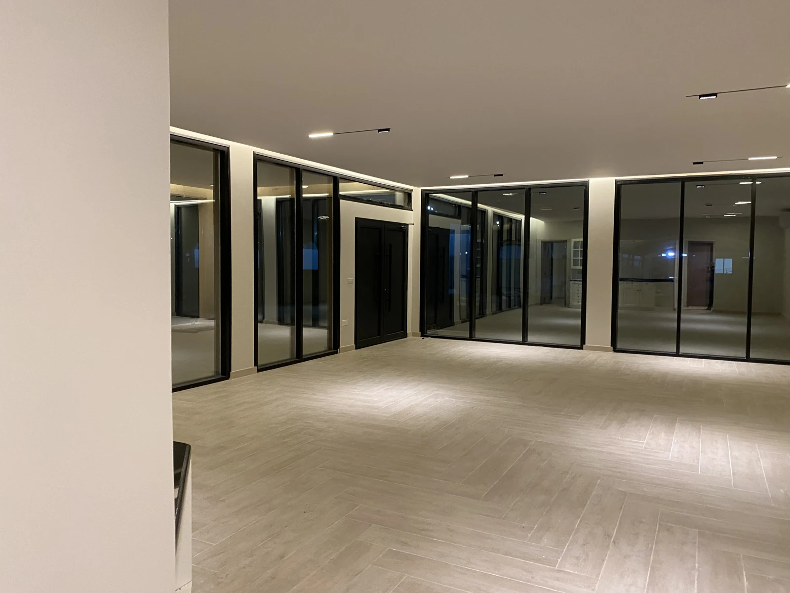 Ceilings & partitions &mdash; client work photograph